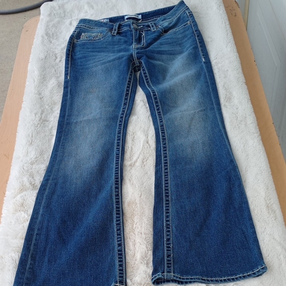 Vigoss Dark Blue Flare Jeans